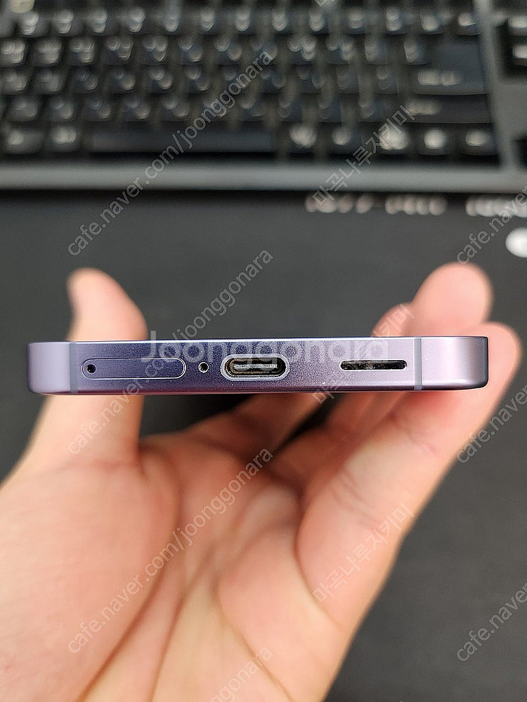 갤럭시S24 퍼플 256GB 무잔상 상태좋은 중고48만...--4