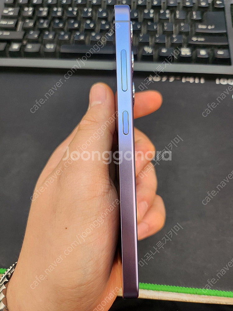갤럭시S24 퍼플 256GB 무잔상 상태좋은 중고48만...--5