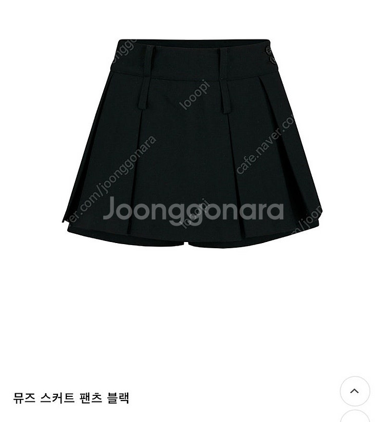 라벨르블랑 뮤즈 스커트팬츠 블랙 s--0