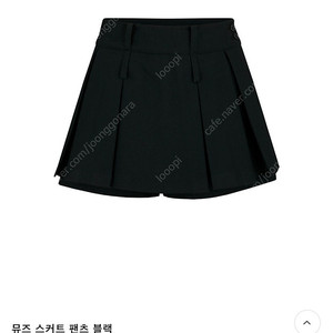 라벨르블랑 뮤즈 스커트팬츠 블랙 s