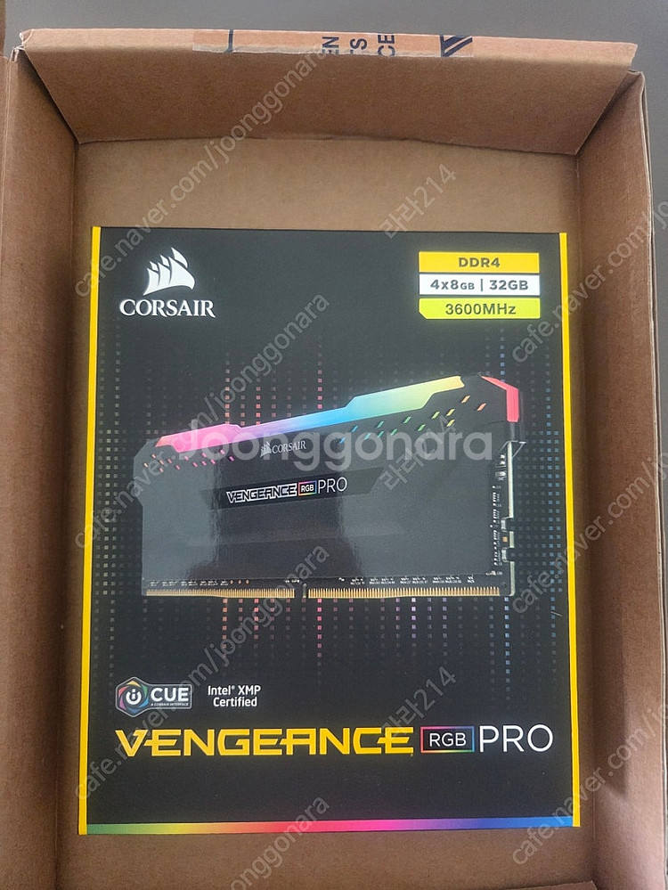 커세어 벤젠스 RGB Pro BLACK DDR4 360...--0