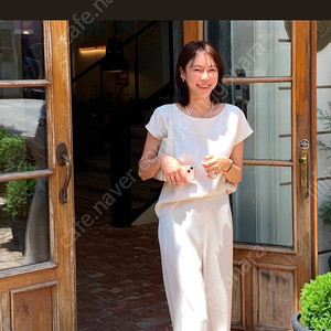 유메르 아워 플루이드 셋업 블라우스+팬츠s