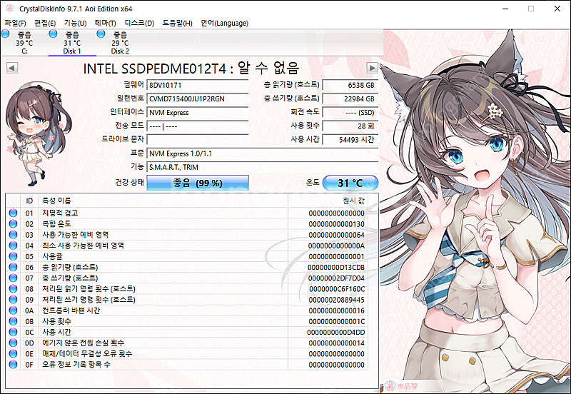 INTEL SSD DC P3600 1.2TB (PCIE...--5