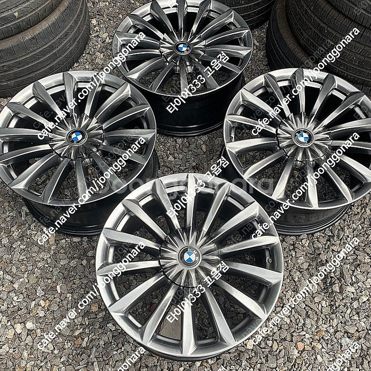 (판매)19인치 BMW 7시리즈 하이퍼블랙 순정휠 한대...--0