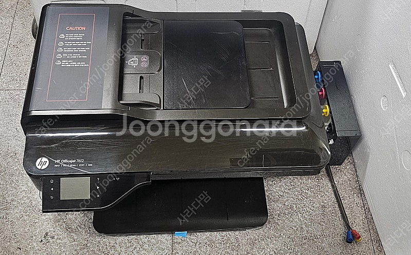 HP 오피스젯 7612 A4 A3 무한 잉크 무한프린터--0