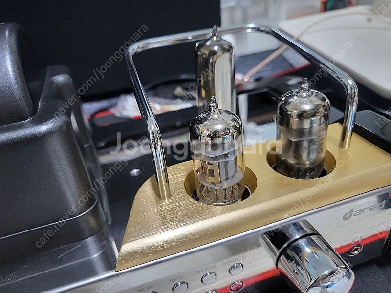 DARED DR-100 진공관 앰프 라디오 PC 등--2