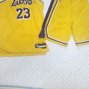 LA레이커스 르브론 제임스 정품 NBA농구유니폼 상하의세트