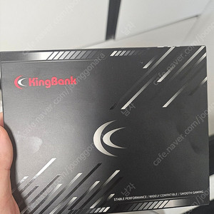 킹뱅크 kingbank 6000mhz 64g (32gb x 2) ddr5 블랙 택포