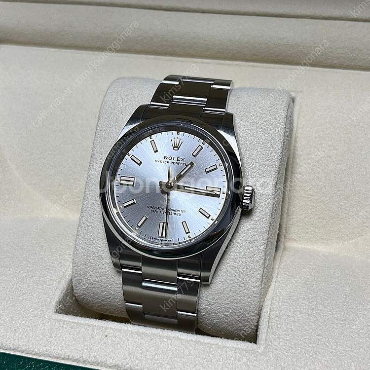 롤렉스 오이스터퍼페츄얼(오피 op 36mm) 실버 신형...--1