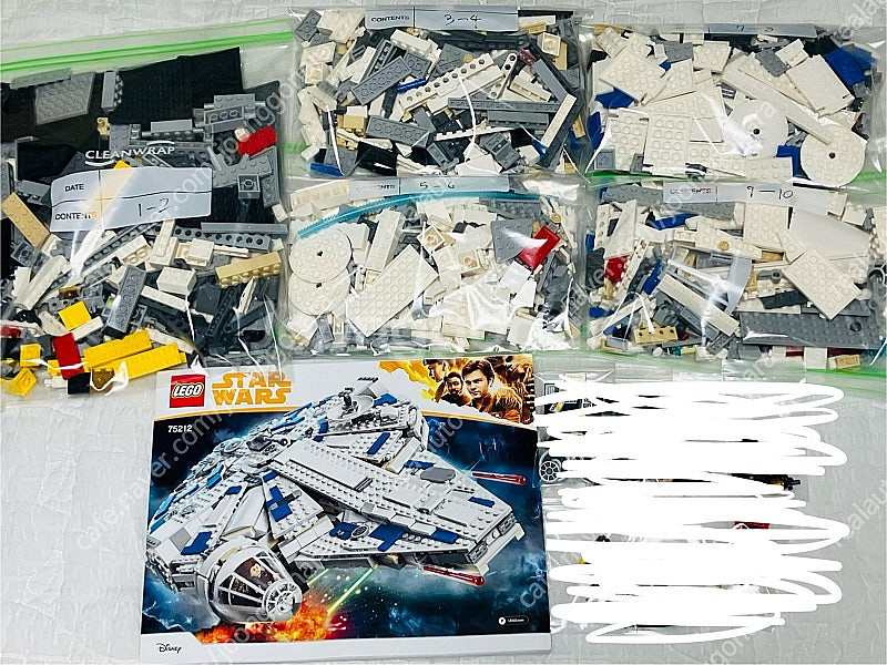 레고 스타워즈 케셀 런 밀레니엄 팔콘 미피포함--1