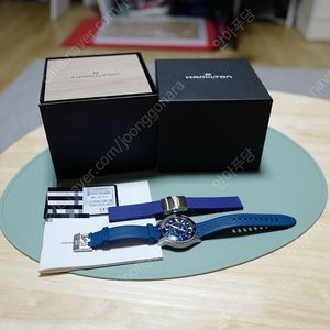 [판매만] 해밀턴 카키 네이비 스쿠버 시로코 한정판 40mm 판매합니다
