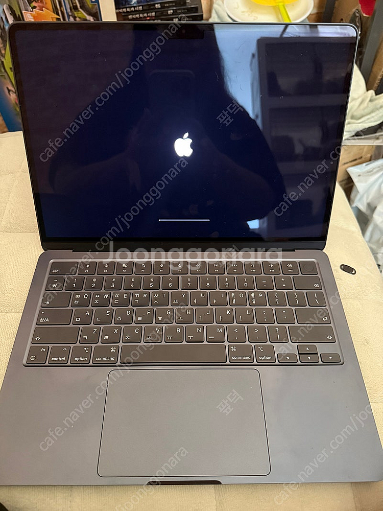 맥북에어 m2 미드나이트 256gb (두달 미만 사용 ...--1