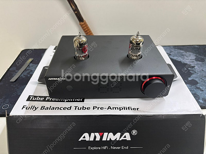AIYIMA T20 진공관 프리앰프 판매합니다.--0