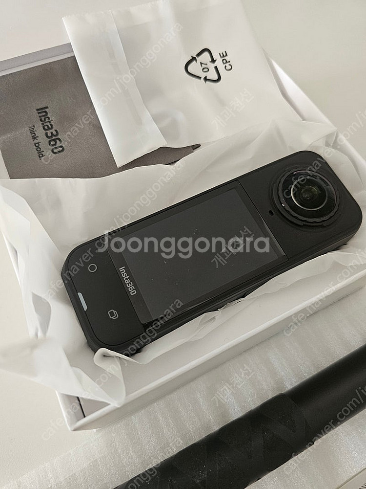 인스타360 X5/ 인비저블 셀피스틱/렌즈커버--1