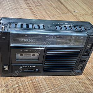 금성카세트라디오 TCR-441. 카세트플레이어. 카세트레코더. 빈티지카세트. 포터블 카세트라디오.