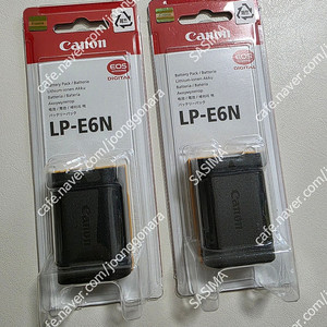 LP-E6N 배터리 새상품팝니다