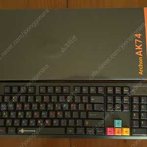 프리플로우 AK74 FR4 보강판 유무선 기계식키보드