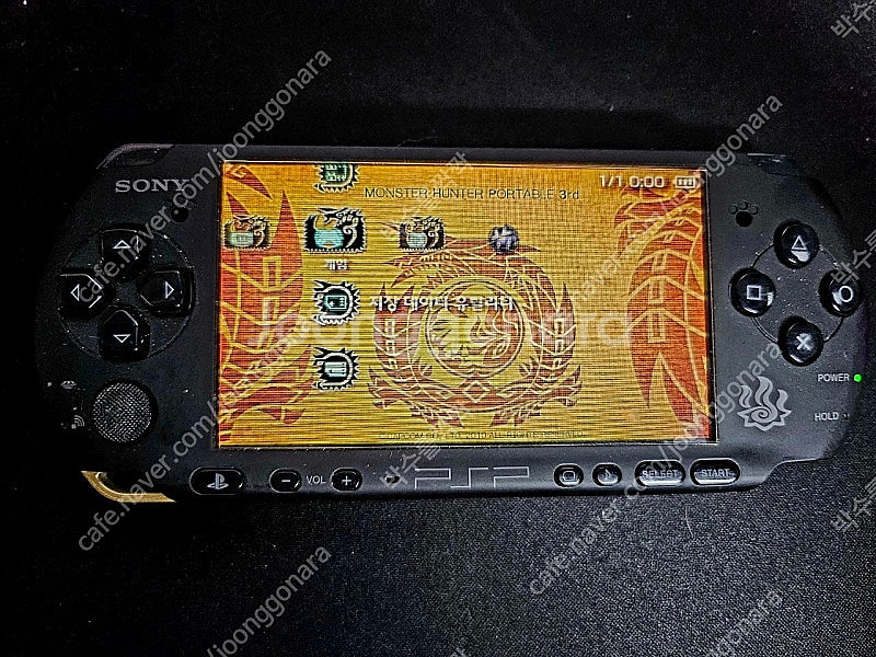 (중고)PSP 몬스터헌터 몬헌 에디션--2
