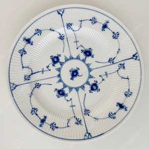 로얄 코펜하겐 블루 플루티드 플레인 디너 26cm 2p