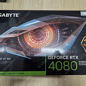 rtx4080super 초민트급 25.02구매제품 싸게팔아요 기가바이트