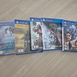 ps4게임 5종팝니다.