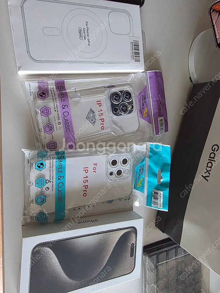 아이폰15프로 256g 네츄럴티타늄 리퍼폰--6