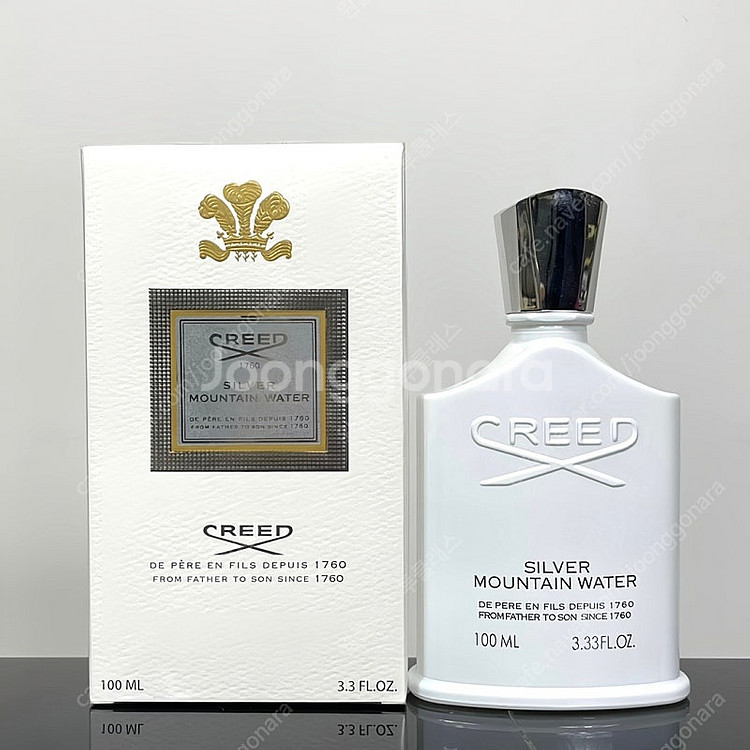 크리드 실버마운틴 100ml 공용향수 [새상품,택포]--0