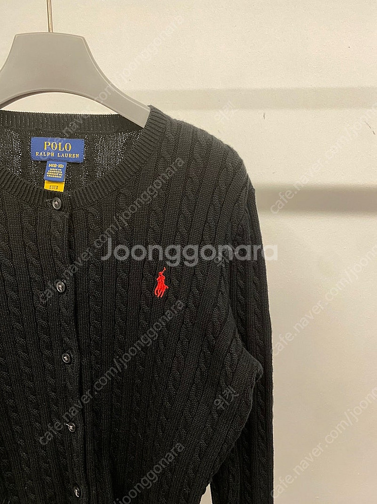 (M, 8-10) 폴로 랄프로렌 키즈 칠드런 케이블 꽈...--1