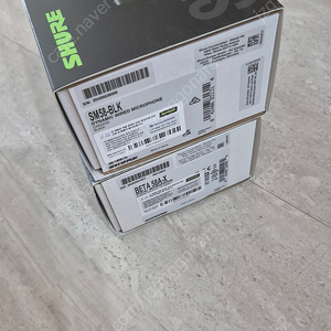 슈어 SM58 블랙에디션 / BETA58A (새상품)