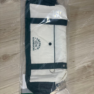 스타벅스 라코스테 초록가방