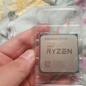 라이젠 2200g cpu + ddr4 8g 램 팔아요