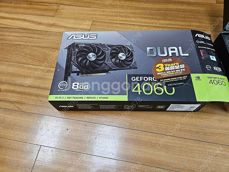 ASUS DUAL 지포스 RTX 4060 D6 8GB--0