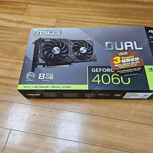 ASUS DUAL 지포스 RTX 4060 D6 8GB