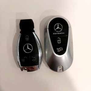 벤츠 마이바흐 S600신형 타원형키 + 마이바흐 전용 로고 커스텀!클래스는 키에서도 완성됩니다