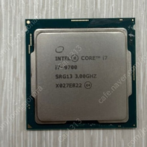 i7-9700 + DDR4 8GB 삼성 21300(2666) 일괄 판매합니다