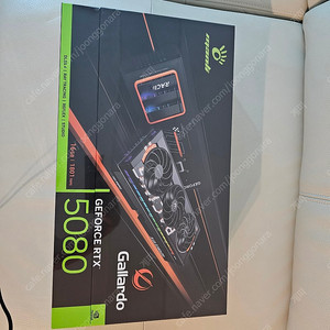 (미개봉) 만리 지포스 RTX 5080 Gallardo OC D7 16GB 대원씨티에스