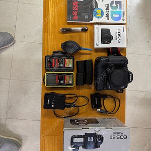 캐논 EOS 5D Mark III 카메라 판매합니다. 캐논 오막삼 카메라 + 사이드그립+ Lowepro가방 +CF카드 4개 + 메모리 리더기