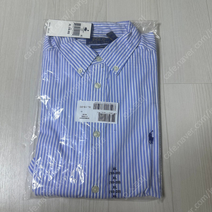 폴로 보이즈 포플린 긴팔 셔츠 XL