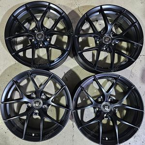 BBS RS039버젼스타일 매트블랙 5홀114.3전용 18인치전시용휠판매