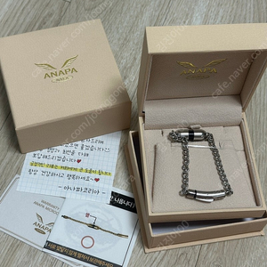 아나파 18k팔찌 새상품
