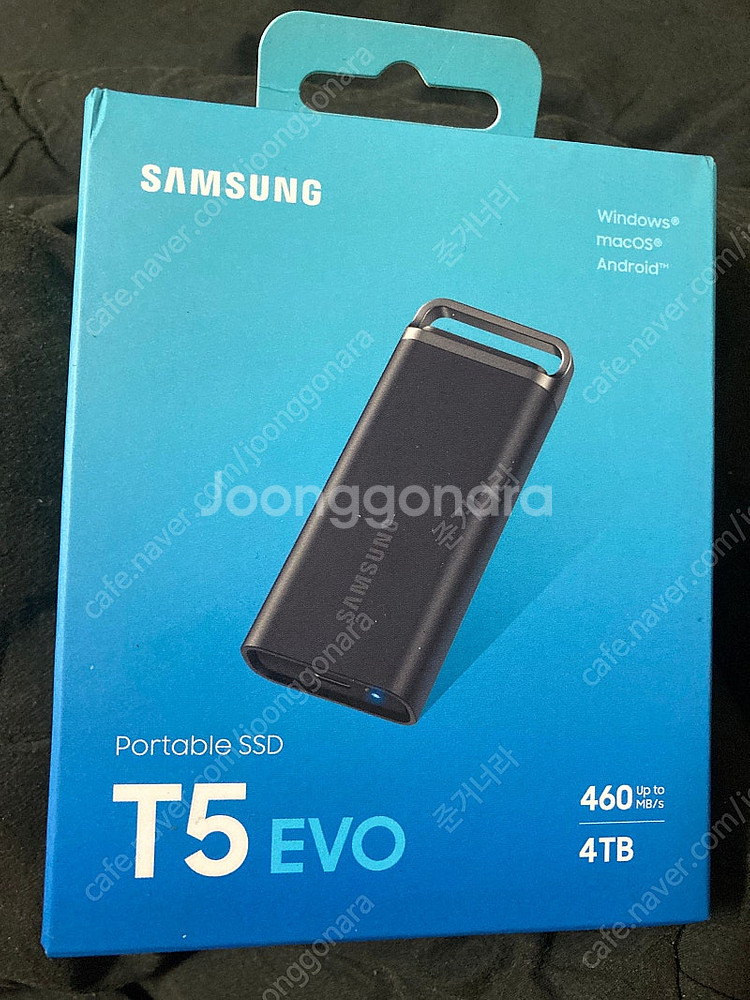 삼성 T5 EVO 4테라 휴대용 SSD--0