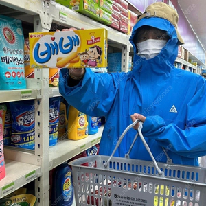 나이키ACG 스톰핏 케스케이드 블랙L 레인 후드 자켓 DV9416-010