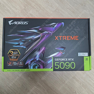 [홍성] GIGABYTE AORUS 지포스 RTX 5090 XTREME 워터포스 D7 32GB 제이씨현 팝니다