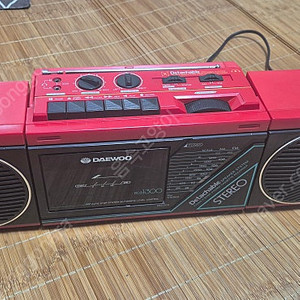 대우전자 카세트라디오 RCS-1300. 카세트플레이어. 카세트레코더. 워크맨.