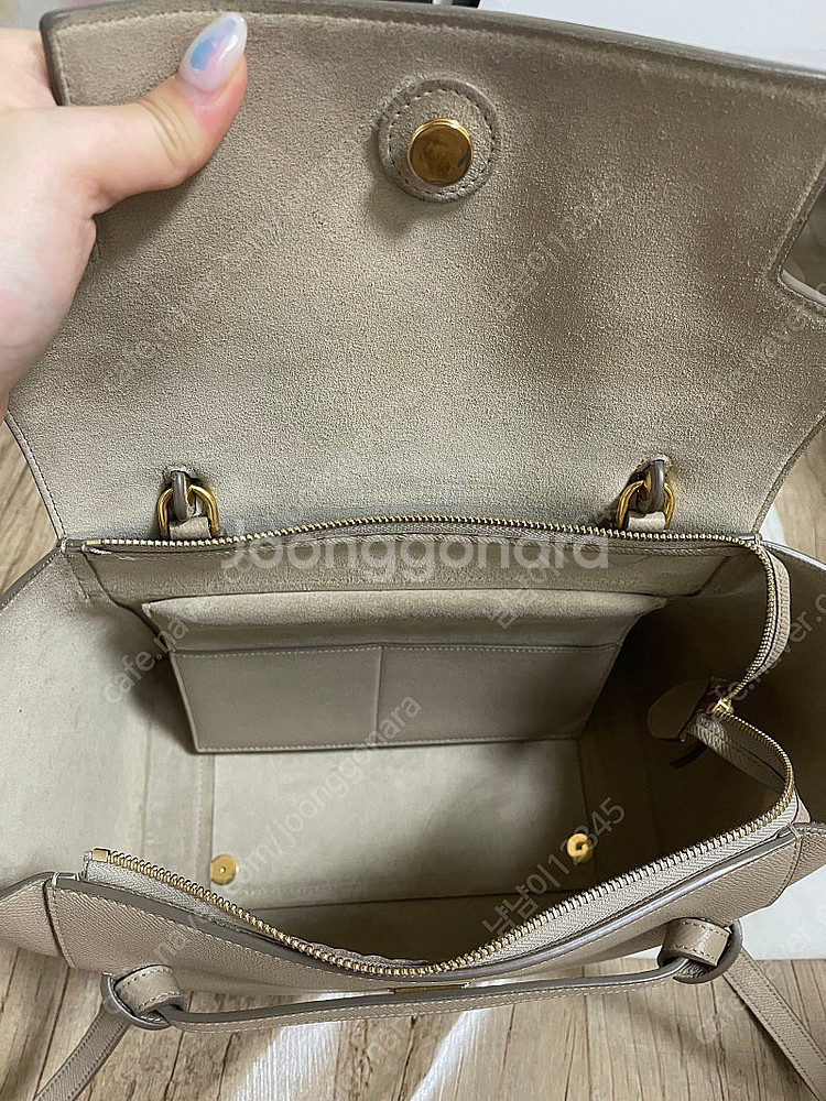 셀린느 벨트백 미니 라이트토프--8