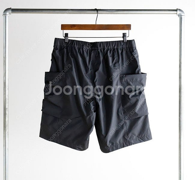 골드윈 립스탑 쇼츠 팬츠 블랙 판매--1