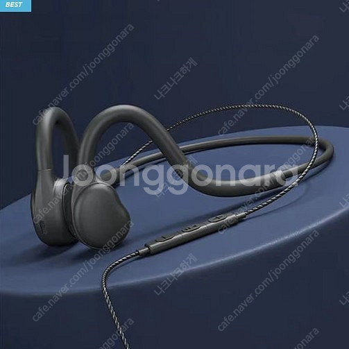 골전도 대체 유선 이어폰 오픈이어 3.5mm 새상품 판...--1