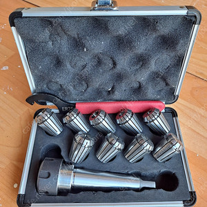 드릴머신및 밀링머신 클램프 척 홀더(ER25-MTB3) 3~20mm 드릴날 기리 장착가능