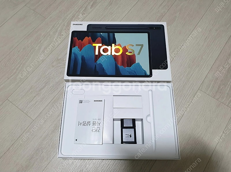 갤럭시탭 S7 lte 128gb 팝니다--0