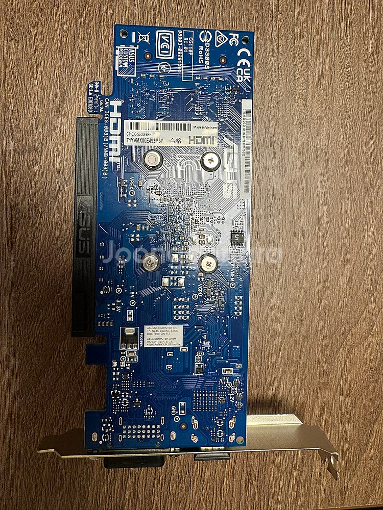 ASUS 지포스 GT1030 SL D5 2G 그래픽 카...--0